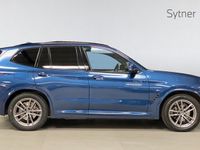 Used BMW X3 M Sport 181 HP (133 kW) 2021 Blue SUV