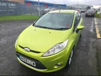 Used Ford Fiesta Zetec 96 HP (70 kW) 2009 Green Hatchback