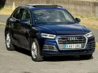 Used Audi Q5 S-Line 252 HP (185 kW) 2017 Blue SUV
