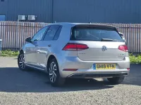Used VW Golf VII Match 130 HP (95 kW) 2019 Silver Hatchback