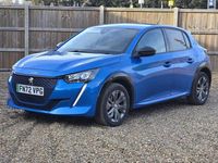 Used Peugeot e-208 Allure Premium 100 kW (136 HP) 2022 Blue Hatchback