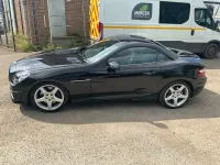 Used Mercedes SLK200 AMG 184 HP (135 kW) 2011 Black Cabriolet