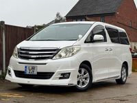 Begagnad Toyota Alphard 2012 Vit Minibuss