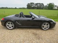 Second-hand Porsche Boxster 255 CP (187 kW) 2009 Negru Cabrio