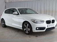 Used BMW 118 Sport Line 136 HP (100 kW) 2015 White Hatchback