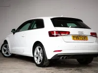 Used Audi A3 Sport 150 HP (110 kW) 2017 White Hatchback
