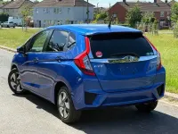 Used Honda Fit Hybrid 2014 Blue Hatchback