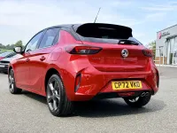 Used Vauxhall Corsa Ultimate 128 HP (94 kW) 2023 Red Hatchback
