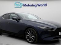Begagnad Mazda 3 Inclusive 122 HK (89 kW) 2022 Blå Halvkombi