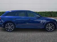 Used Audi Q7 Black Edition 281 HP (206 kW) 2021 Blue SUV