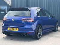 Used VW Golf VII R 2014 Blue Hatchback