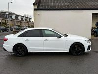 Used Audi A4 Black Edition 163 HP (119 kW) 2020 White Sedan
