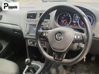 Used VW Polo SE 90 HP (66 kW) 2014 White Hatchback