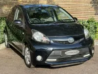 Used Toyota Aygo 68 HP (50 kW) 2013 Black Hatchback