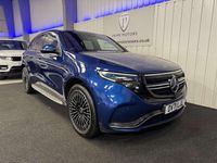 Used Mercedes EQC400 AMG Line Premium 300 kW (408 HP) 2021 Blue SUV