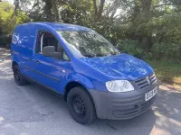 Used VW Caddy 69 HP (50 kW) 2009 Blue MPV