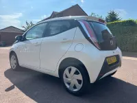 Used Toyota Aygo X-play 69 HP (50 kW) 2015 White Hatchback