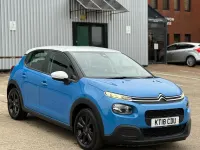 Used Citroën C3 Feel 82 HP (60 kW) 2018 Blue Hatchback