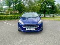 Used Ford Fiesta Zetec 2015 Blue Hatchback