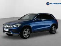 Used Mercedes GLC300e AMG line 2022 Blue SUV