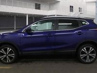 Used Nissan Qashqai N-Connecta 140 HP (102 kW) 2018 Ink blue pearl SUV