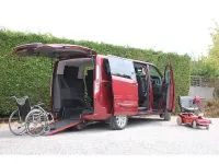 Used Ford Tourneo Custom Titanium 130 HP (95 kW) 2021 Red Van