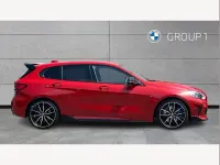 Used BMW M135 Comfort Edition 306 HP (225 kW) 2024 Red Hatchback