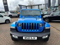 used Jeep Wrangler 2.0 GME SAHARA AUTO 4WD EURO 6 (S/S) 4DR PETROL FROM 2021 FROM TUNBRIDGE WELLS (TN2 3EY) | SPOTICAR