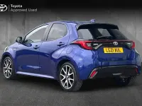 Used Toyota Yaris 114 HP (83 kW) 2021 Blue Hatchback
