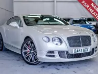 Begagnad Bentley Continental 625 HK (459 kW) 2014 Vit Sportkupé