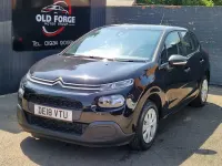 Used Citroën C3 PureTech 2018 Black Hatchback