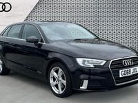 Used Audi A3 Sport 150 HP (110 kW) 2019 Black Sedan