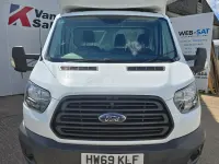 Used Ford Transit 130 HP (95 kW) 2019 White Cabriolet
