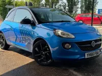 Used Vauxhall Adam S 2016 Blue Hatchback