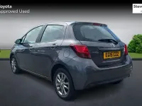 Used Toyota Yaris 99 HP (72 kW) 2015 Grey Hatchback