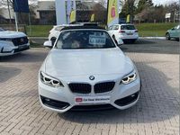 Used BMW 218 Sport Line 134 HP (98 kW) 2017 White Cabriolet