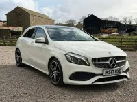 Used Mercedes A200 AMG Line Premium Plus 2017 White Hatchback