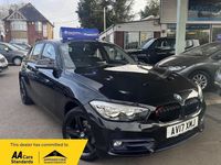 Used BMW 118 Sport Line 2017 Black Hatchback