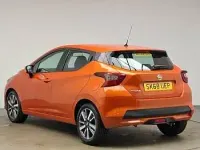 Used Nissan Micra Acenta 90 HP (66 kW) 2018 Orange Hatchback