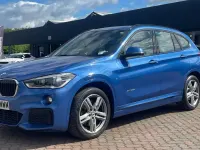 Used BMW X1 M Sport 231 HP (169 kW) 2016 Blue SUV