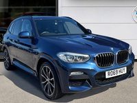 Used BMW X3 M Sport 190 HP (139 kW) 2019 Blue SUV