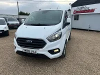 Used Ford Transit Custom Limited 130 HP (95 kW) 2020 White Van