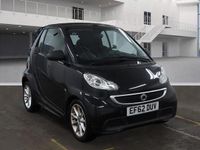 Used Smart ForTwo Cabrio Passion 71 HP (52 kW) 2013 Black Cabriolet