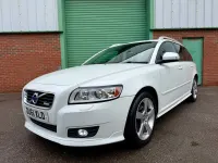 Used Volvo V50 R-Design 147 HP (108 kW) 2011 White Estate