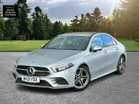 Used Mercedes A220 AMG line 190 HP (139 kW) 2021 Silver Sedan