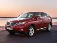 Used Lexus RX450h 2010 Red SUV