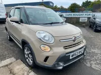 Used Fiat 500L Trekking 85 HP (62 kW) 2013 Beige MPV