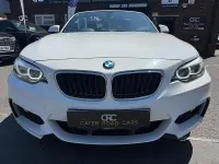 Used BMW 218 M Sport 136 HP (100 kW) 2017 White Cabriolet