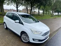 Used Ford Grand C-Max Titanium 120 HP (88 kW) 2015 White MPV