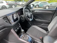 Used VW T-Roc R-line 150 HP (110 kW) 2019 Blue SUV